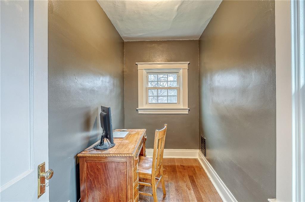 7520 Noblestown Road McDonald, PA 15057 - Photo 18 of 25 a view of a workspace with furniture and wooden floor