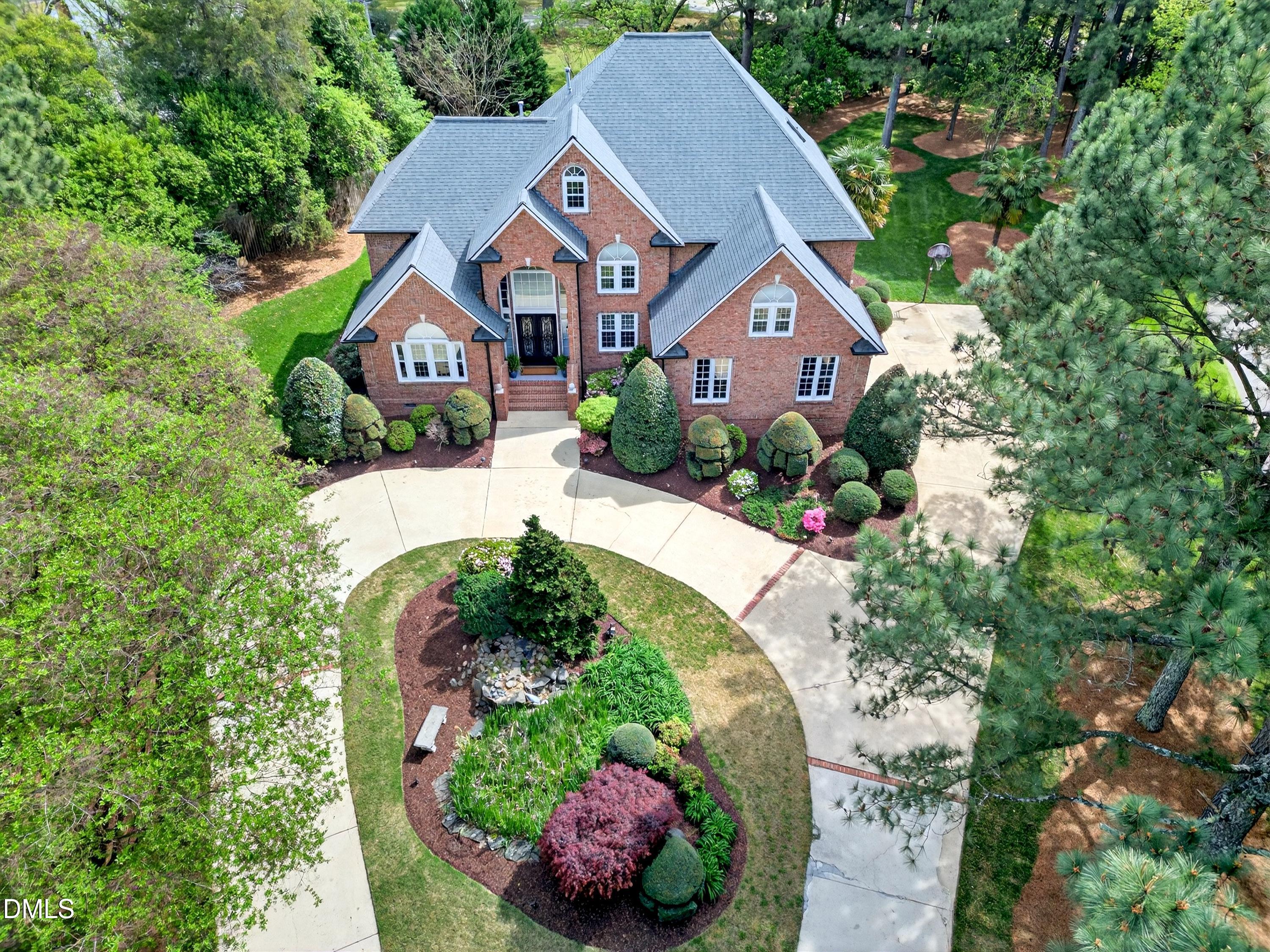 2217 Moss Point Lane Raleigh, NC 27606 - Photo 3 of 70 an aerial view of a house