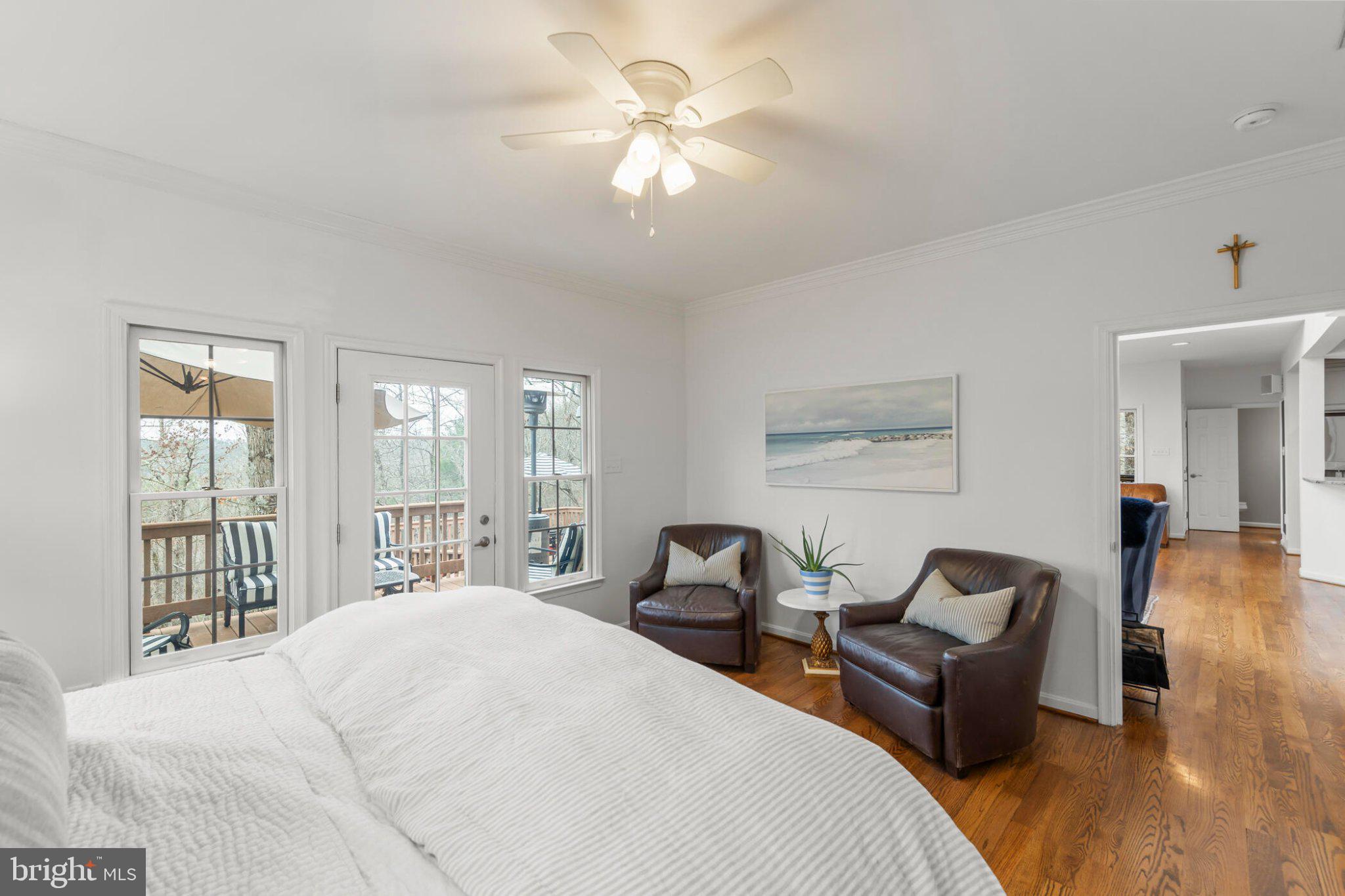 448 Adams Road Winchester, VA 22603 - Photo 16 of 96 Serene bedroom with natural light.