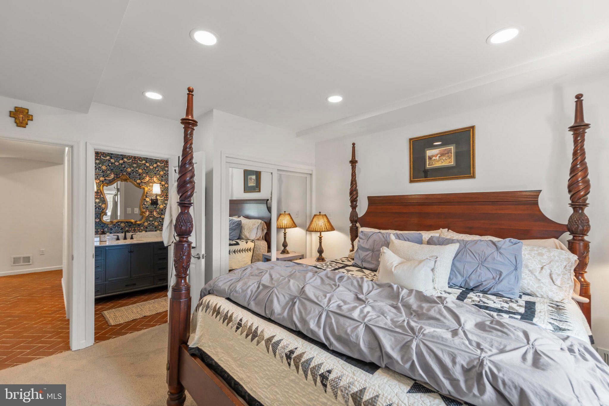 448 Adams Road Winchester, VA 22603 - Photo 33 of 96 Elegant bedroom with classic charm.