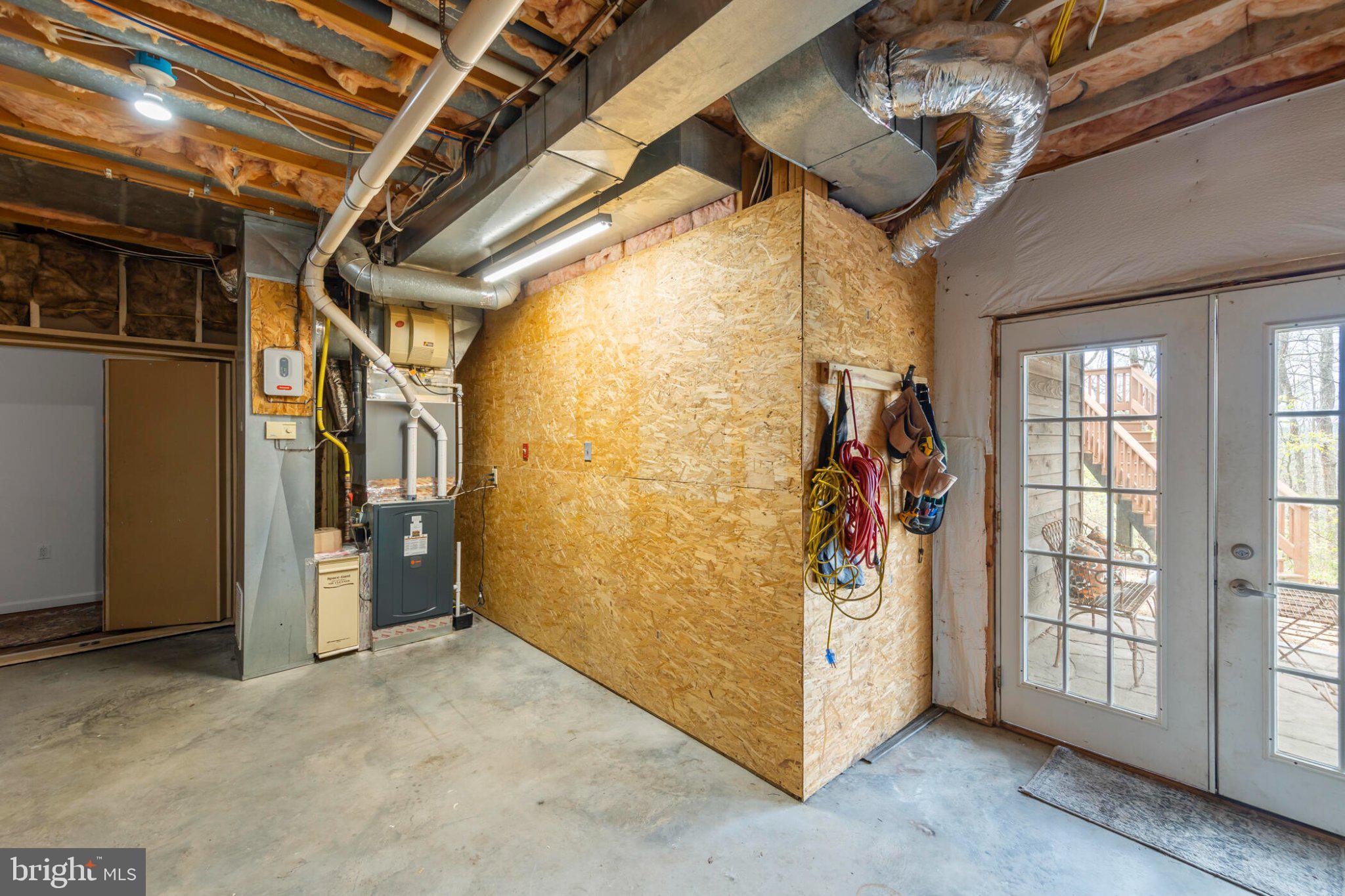 448 Adams Road Winchester, VA 22603 - Photo 36 of 96 Spacious garage with natural light.