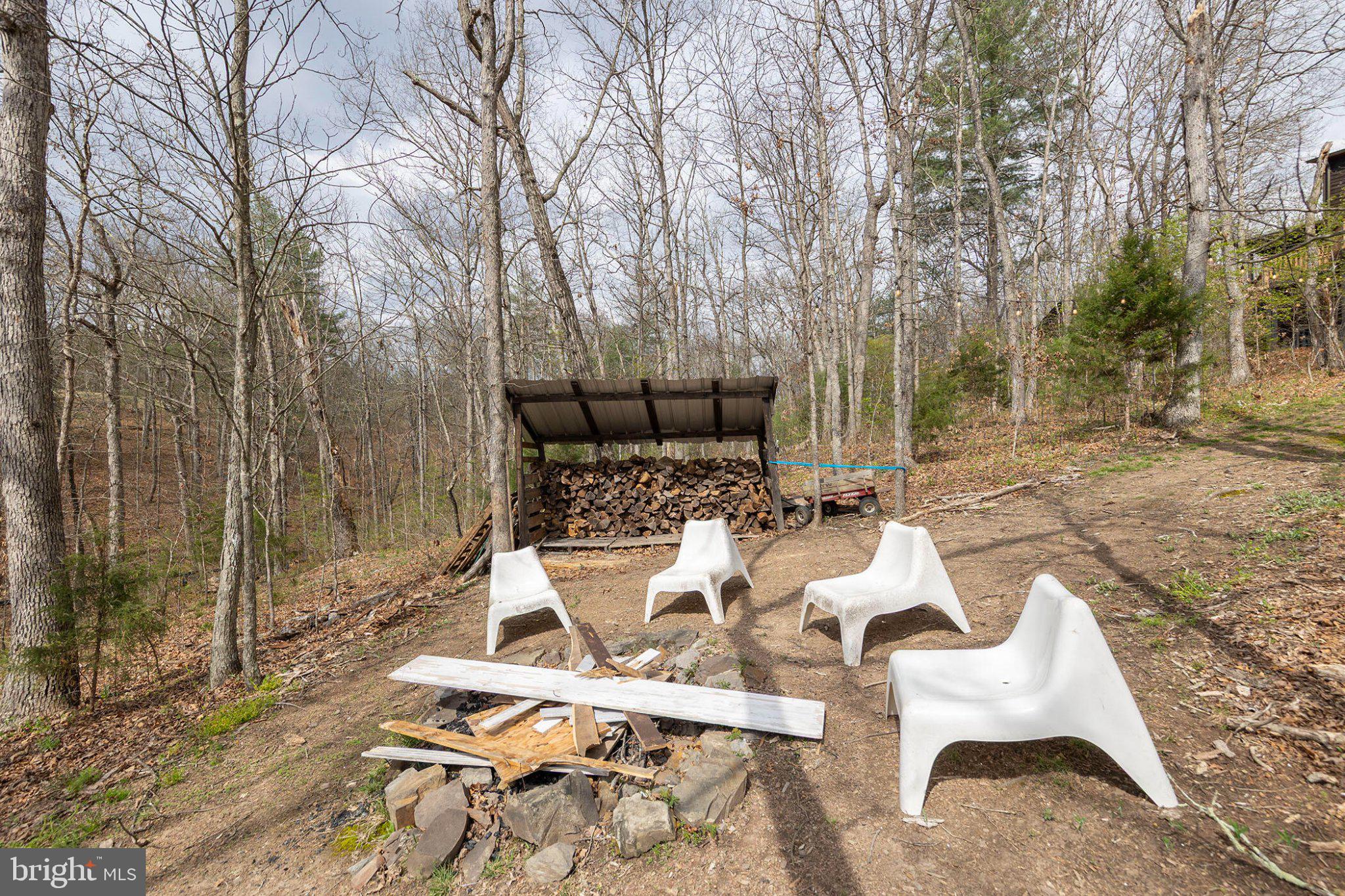448 Adams Road Winchester, VA 22603 - Photo 41 of 96 Cozy fire pit retreat in nature.