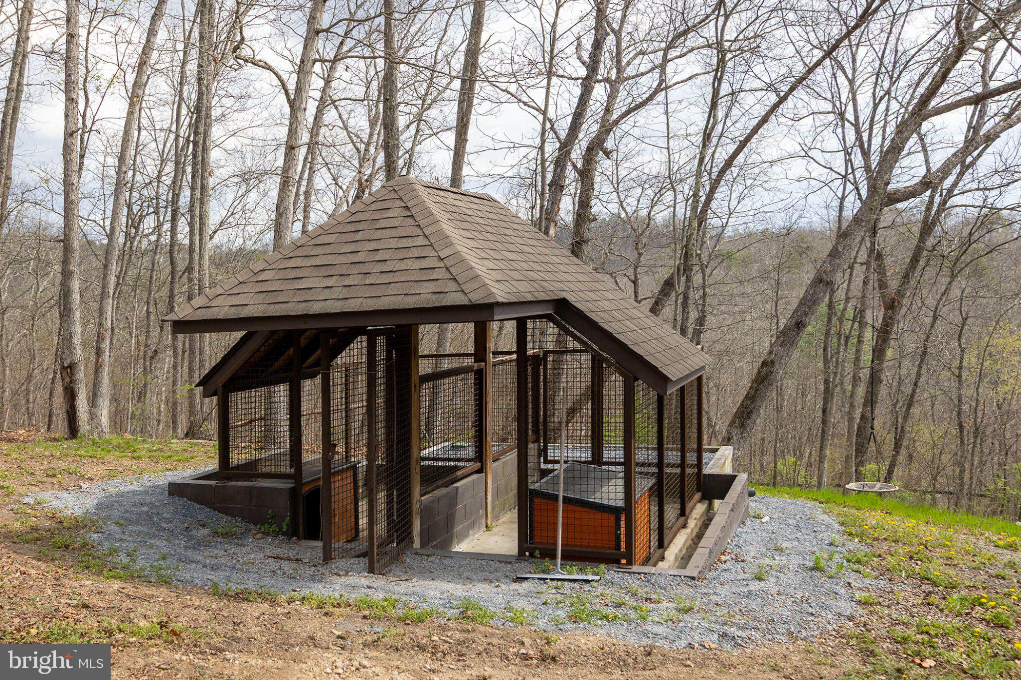 448 Adams Road Winchester, VA 22603 - Photo 42 of 96 Charming outdoor pet enclosure retreat.