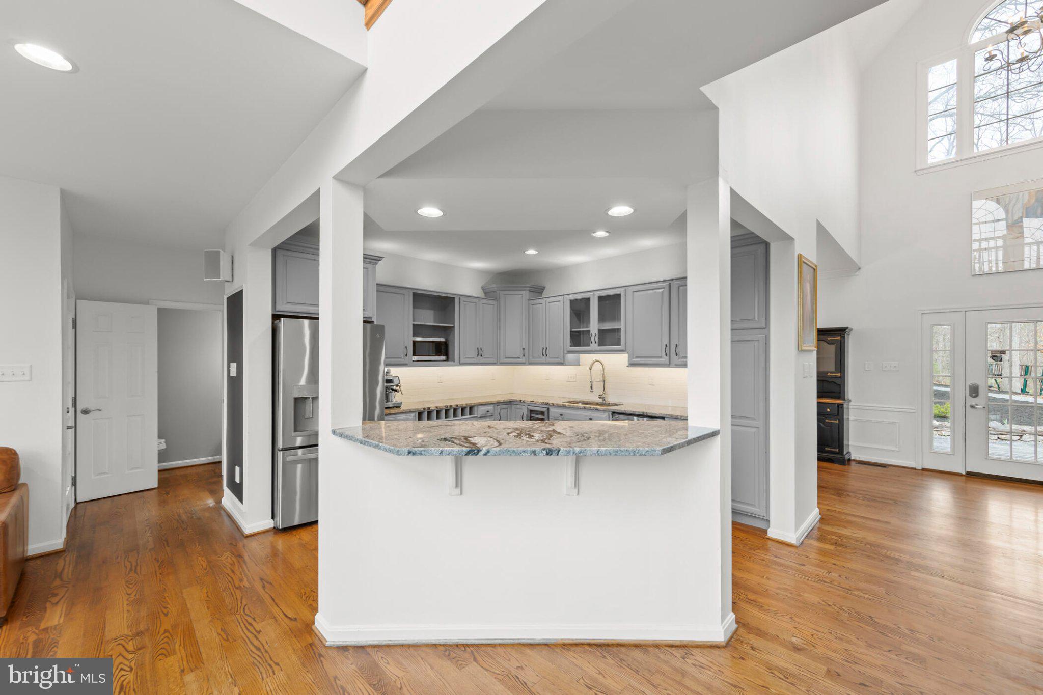 448 Adams Road Winchester, VA 22603 - Photo 10 of 96 Modern kitchen with elegant design.