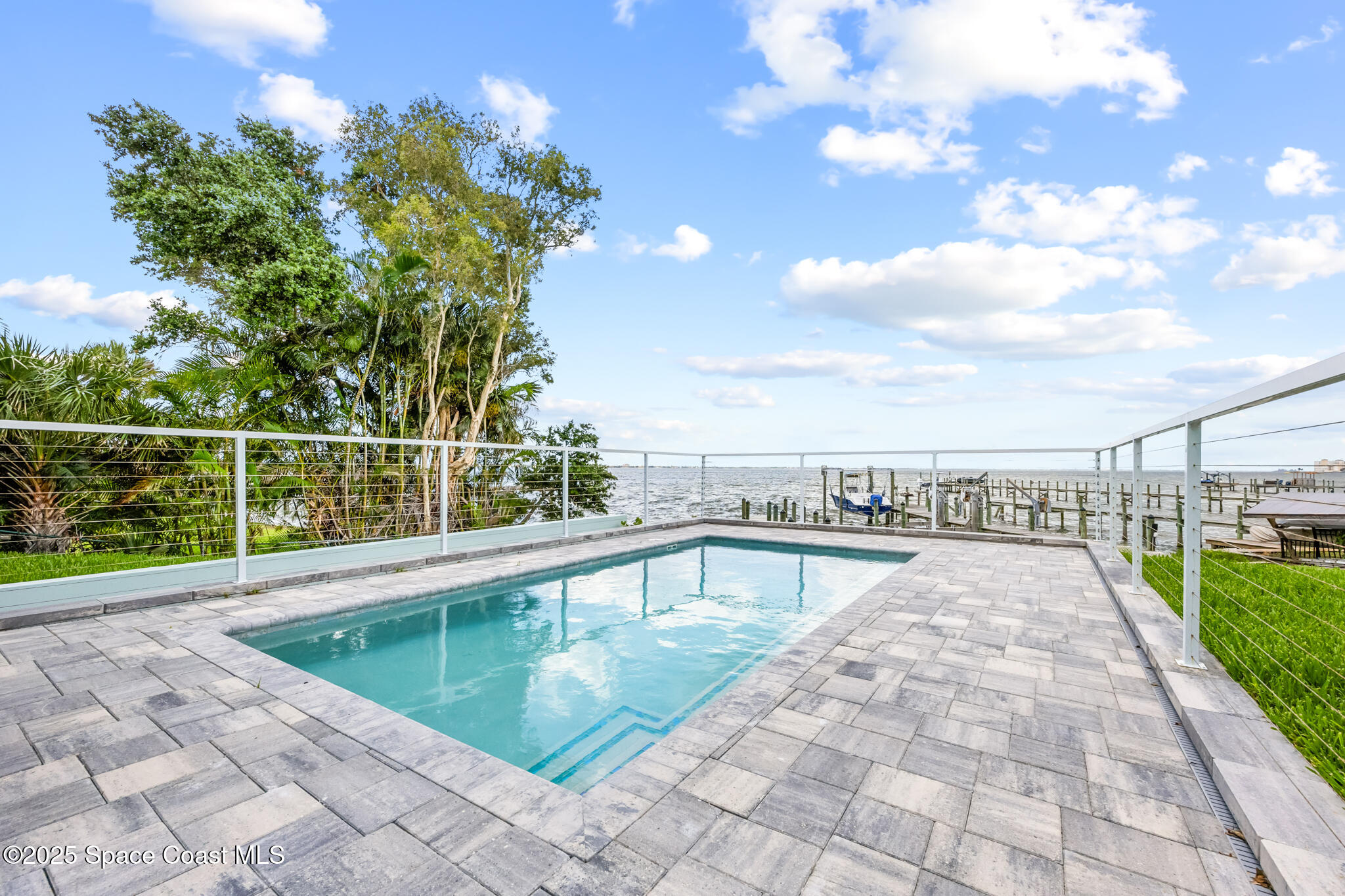 1313 Worth Court Northeast Palm Bay, FL 32905 - Photo 59 of 77 a view of a balcony with yard