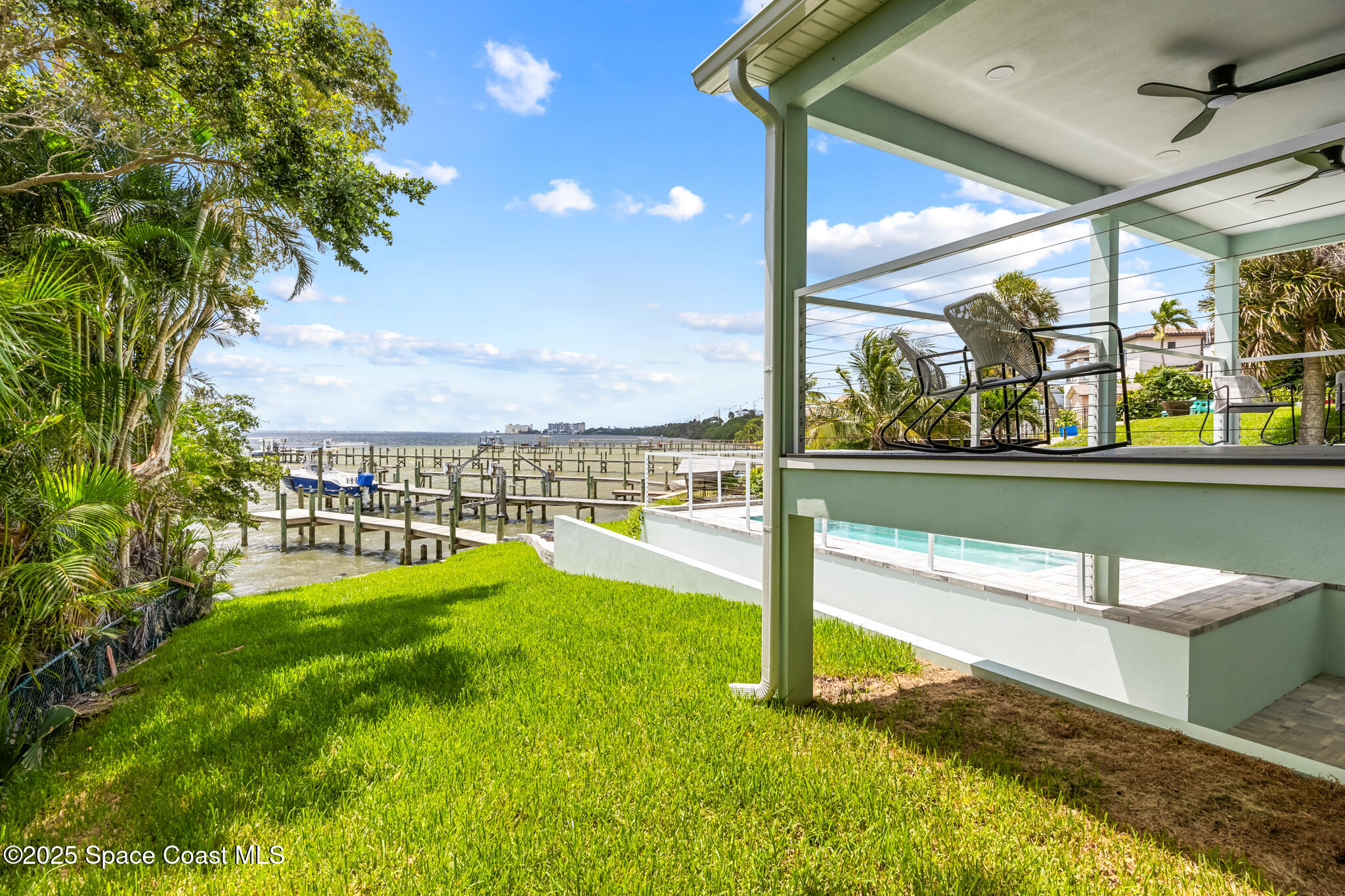 1313 Worth Court Northeast Palm Bay, FL 32905 - Photo 74 of 77 Backyard View