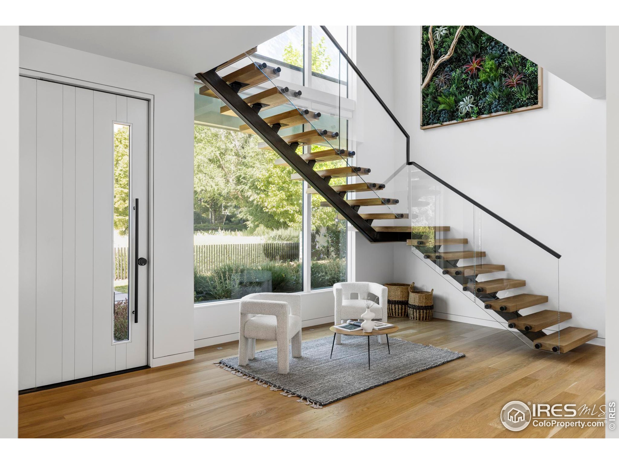2670 6th Street Boulder, CO 80304 - Photo 3 of 30 a view of entryway and hall with wooden floor