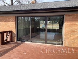 1130 Neeb Road Cincinnati, OH 45233 - Photo 30 of 38 Walkout to Deck From Dining Room.