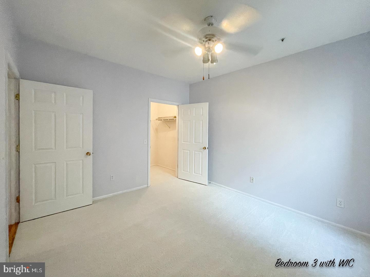 1530 Spring Gate Dr., Unit 9304 McLean, VA 22102 - Photo 39 of 72 Bedroom 3 with WIC + Fan/Light