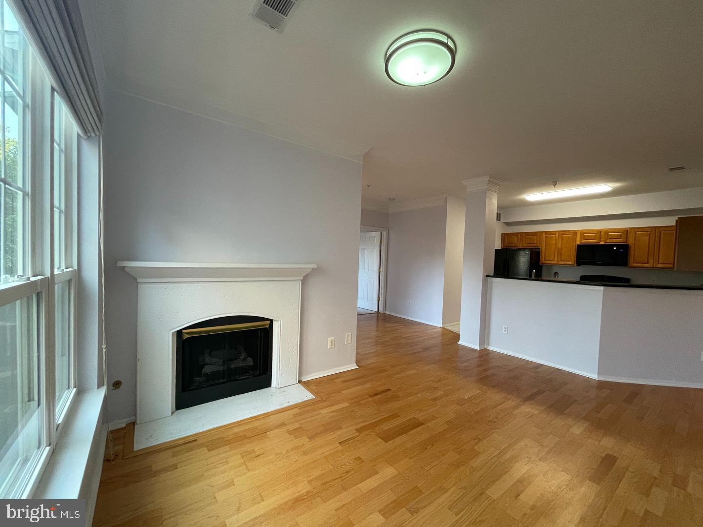 1530 Spring Gate Dr., Unit 9304 McLean, VA 22102 - Photo 6 of 72 Fireplace and Large Windows