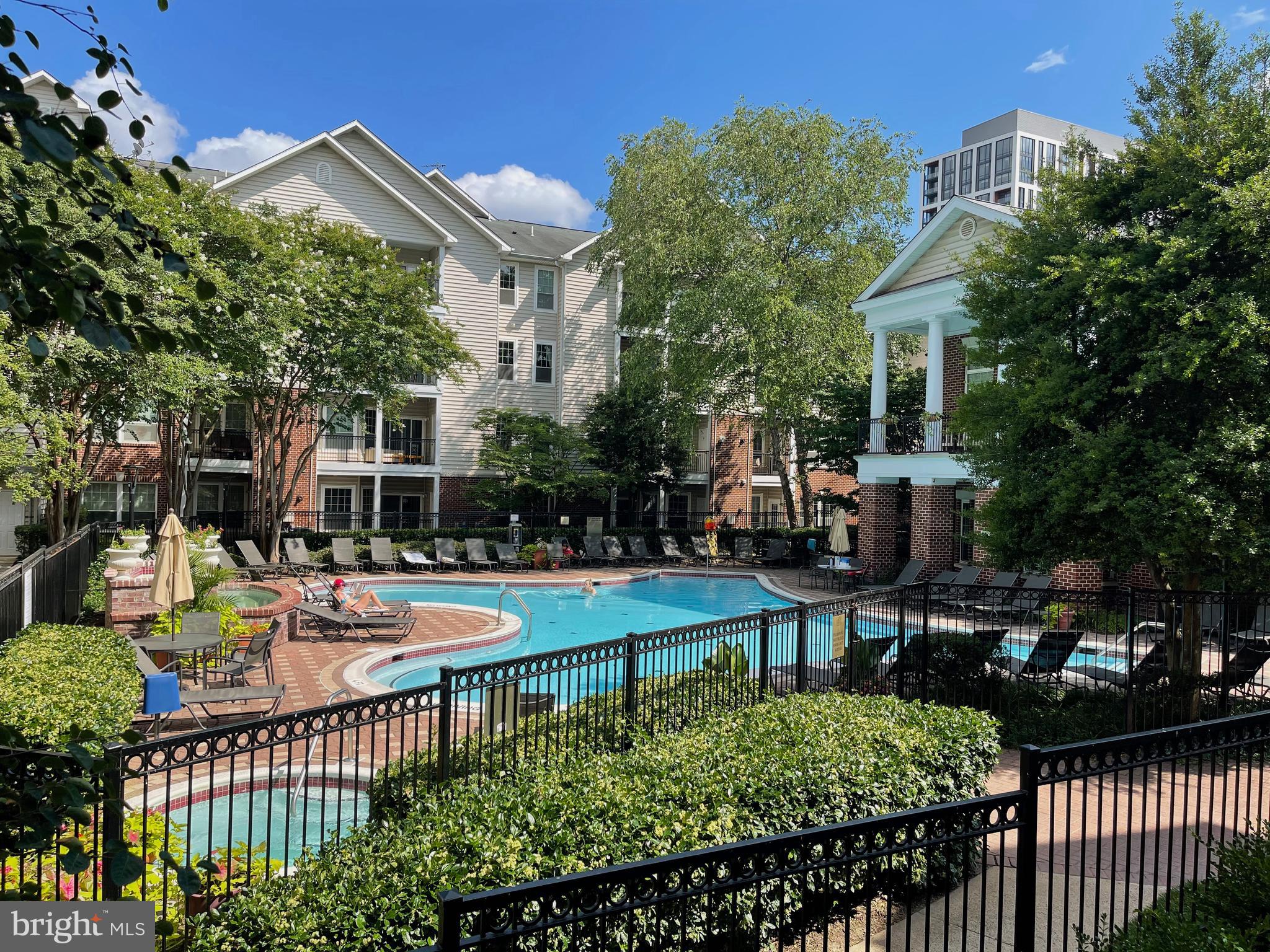 1530 Spring Gate Dr., Unit 9304 McLean, VA 22102 - Photo 56 of 72 Pool and Hot Tub-around the corner from unit!