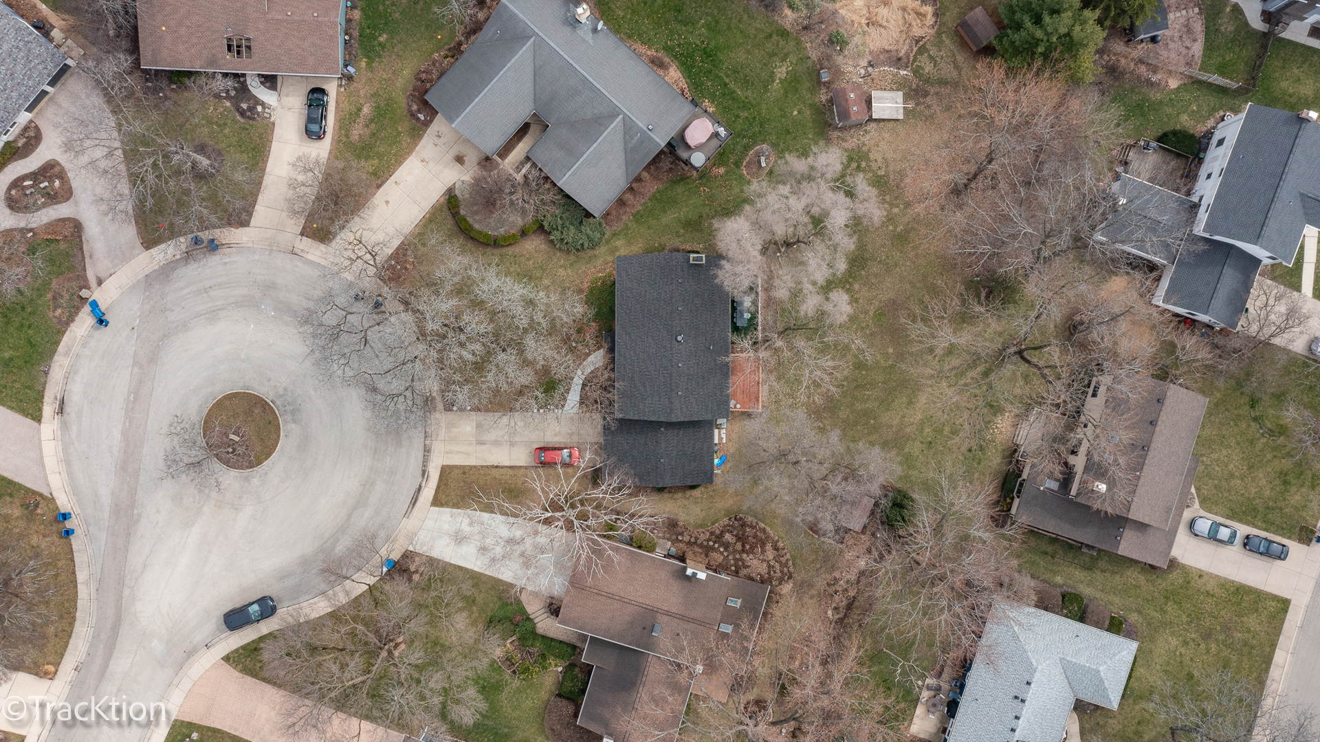 249 Surrey Road Bartlett, IL 60103 - Photo 26 of 28 an aerial view of a house with a backyard