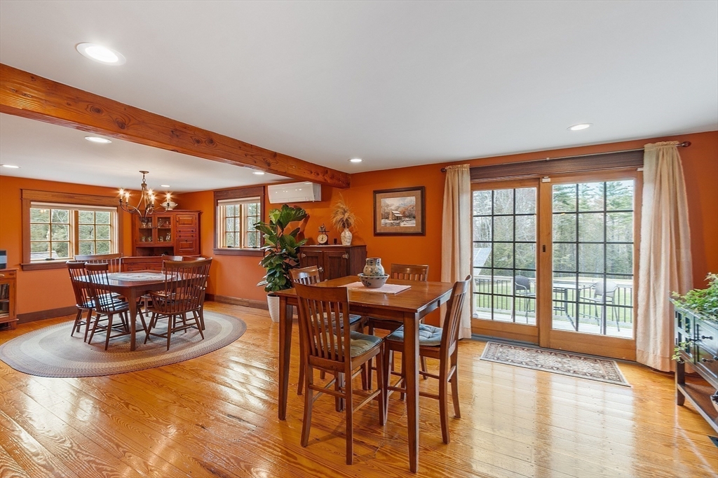 360 Teel Road Winchendon, MA 01475 - Photo 17 of 42 a view of a dining room with furniture window and outside view