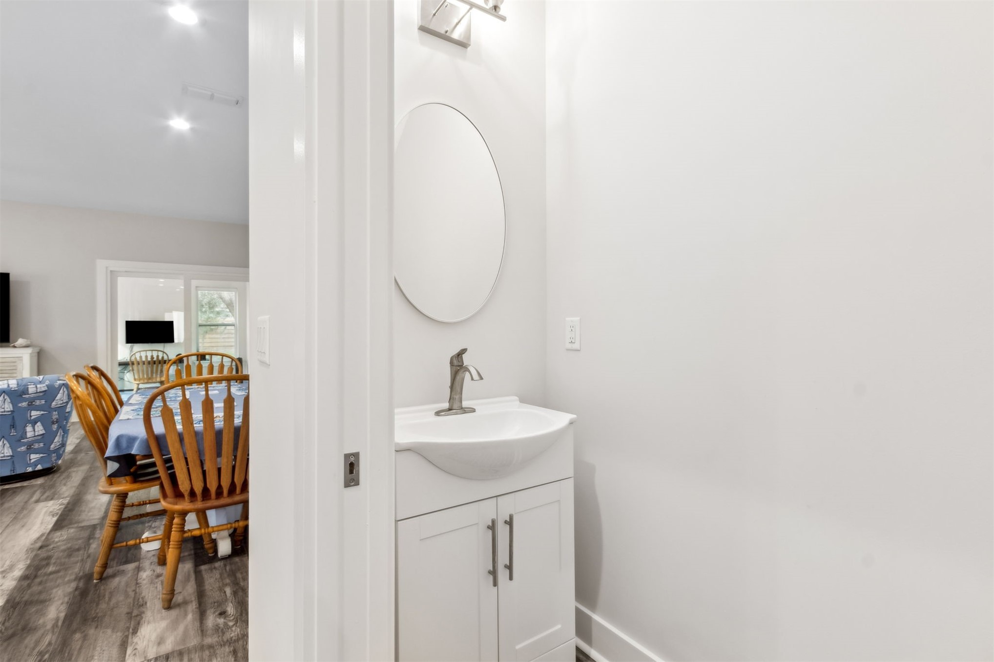 2017 Ryan Road Fernandina Beach, FL 32034 - Photo 12 of 39 a bathroom with a sink and a mirror