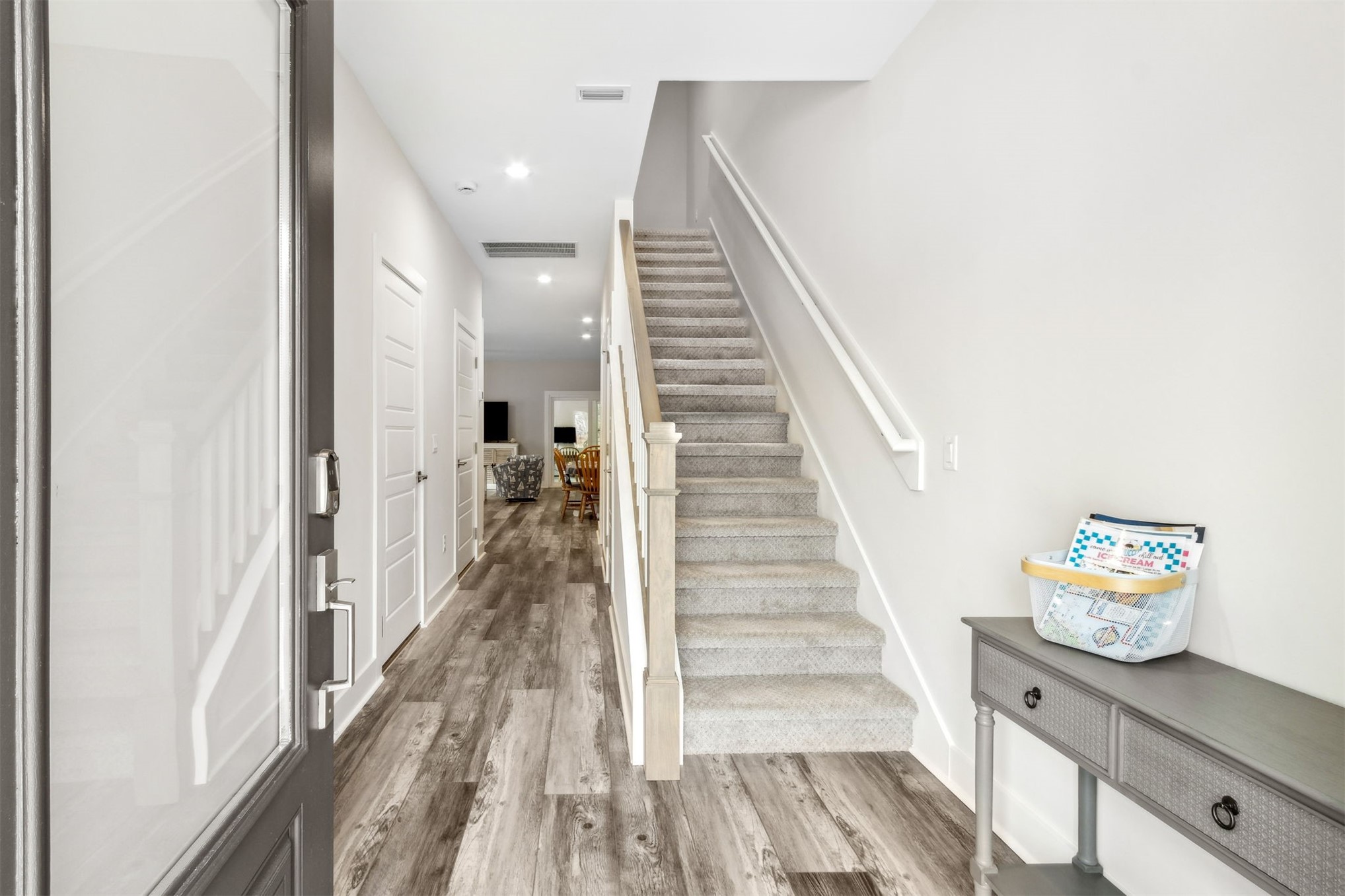 2017 Ryan Road Fernandina Beach, FL 32034 - Photo 3 of 39 a view of entryway and hall with wooden floor