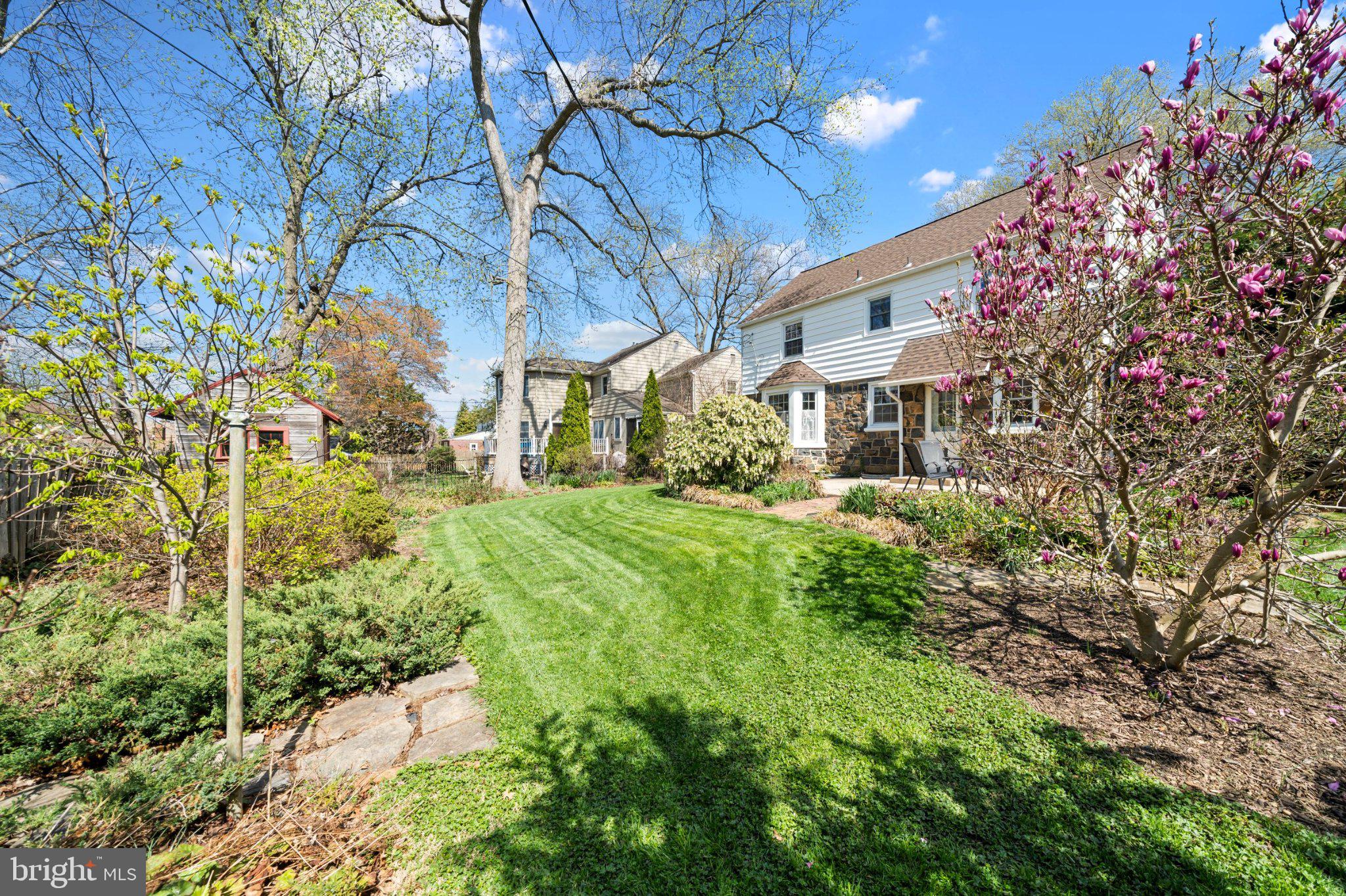 512 Lennox Road Wilmington, DE 19809 - Photo 2 of 28 Lush garden oasis in springtime bloom.
