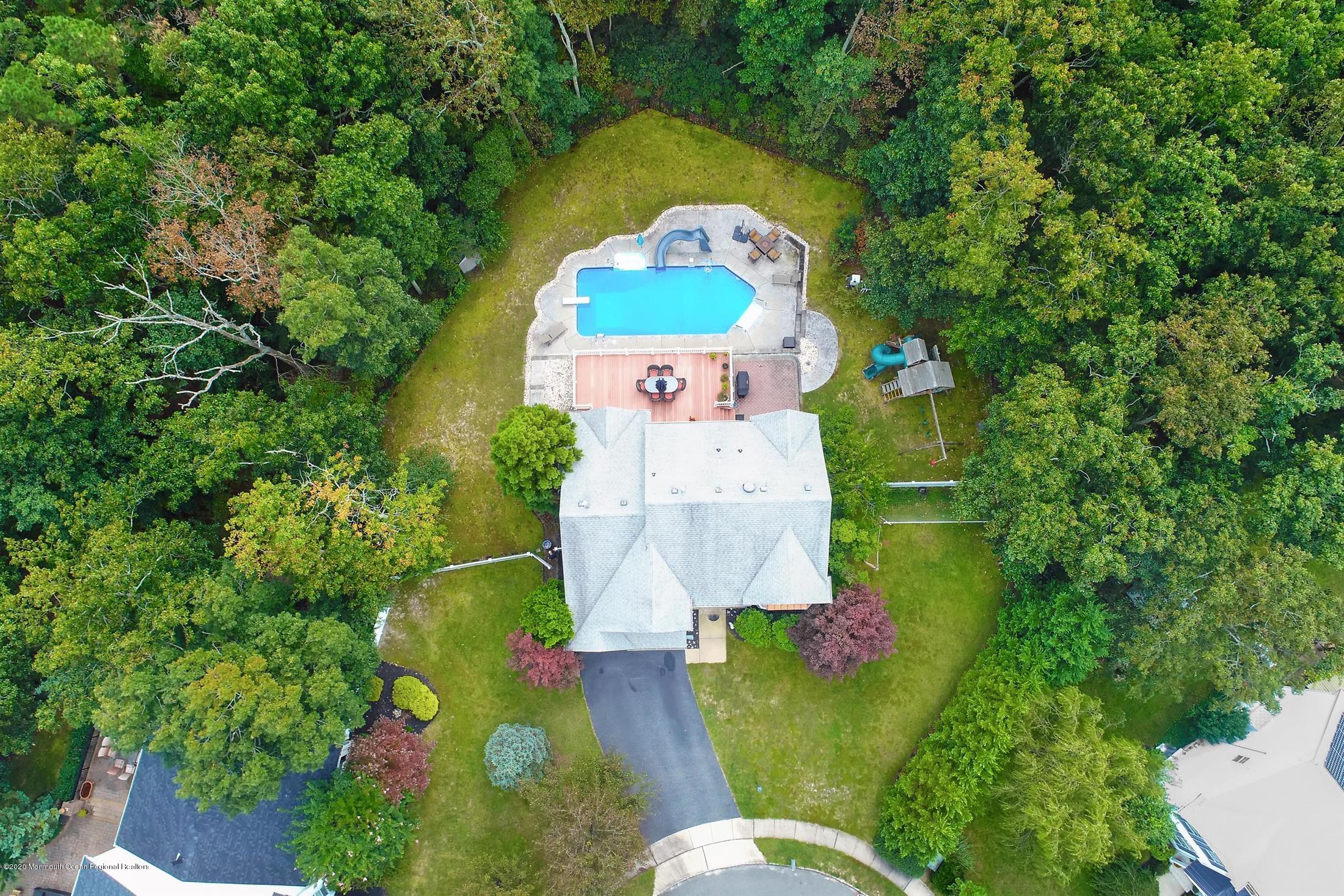 34 Jon Drive Barnegat, NJ 08005 - Photo 13 of 14 a aerial view of a house with a yard