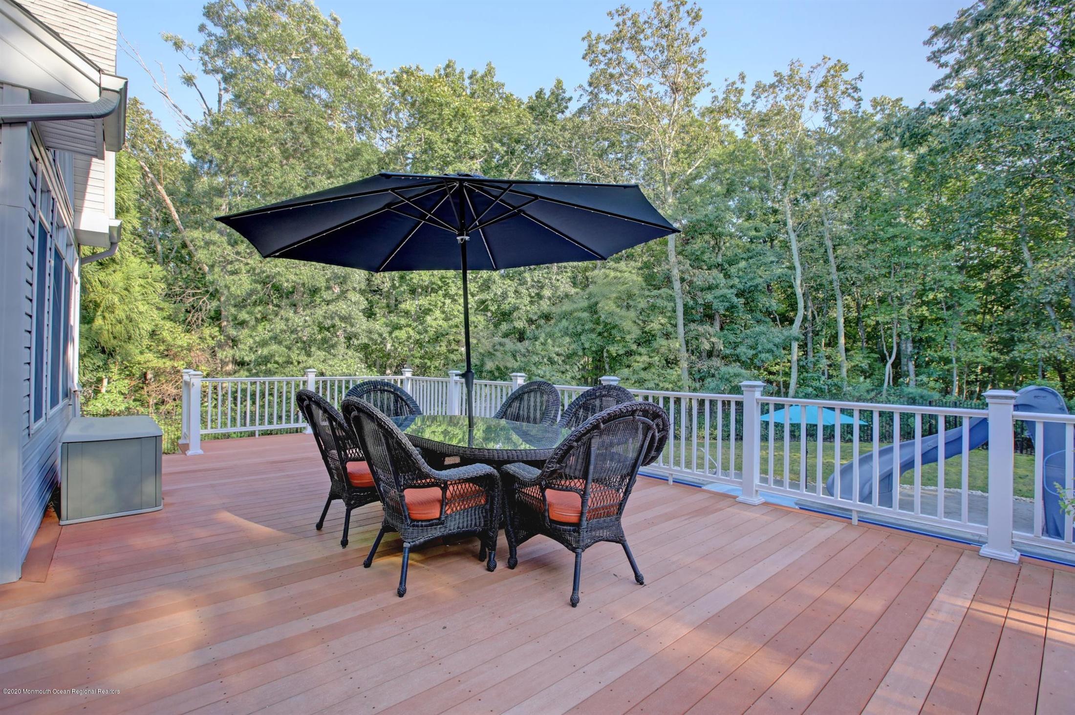 34 Jon Drive Barnegat, NJ 08005 - Photo 10 of 14 a view of backyard with seating space and trees