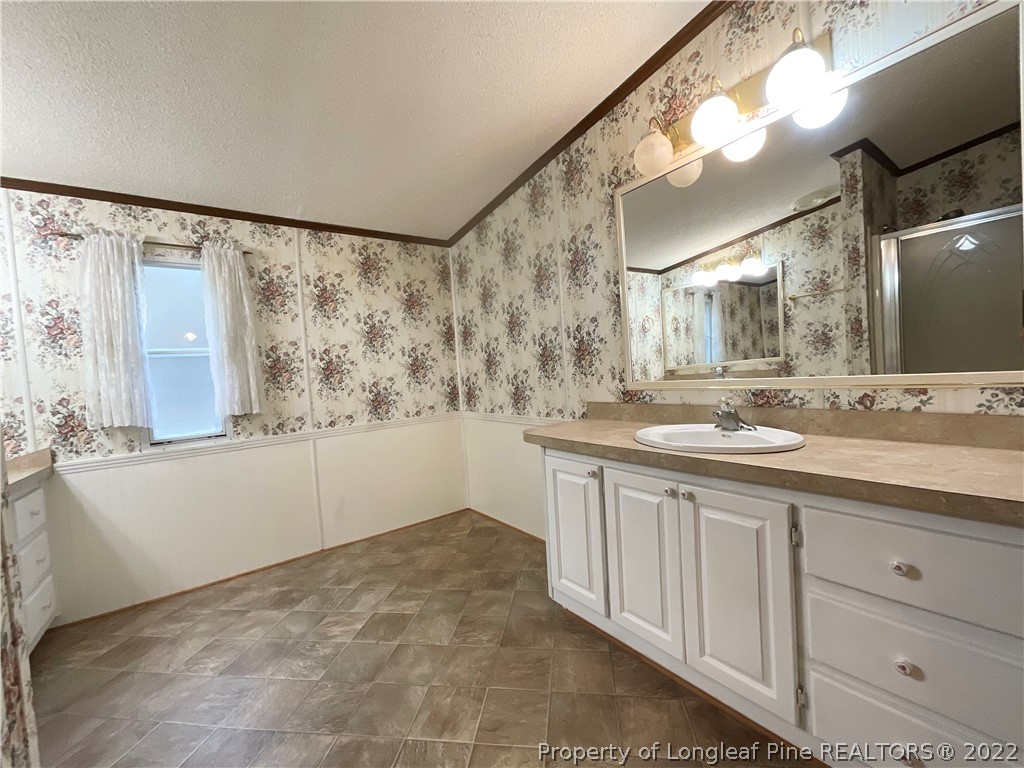 269 Read Road Cameron, NC 28326 - Photo 14 of 21 a bathroom with a sink and a mirror