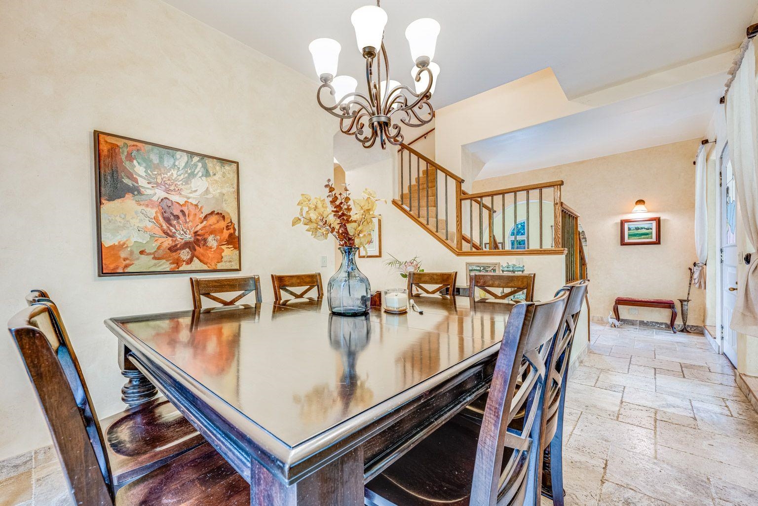 592 Kaupakalua Road Haiku, HI 96708 - Photo 7 of 28 a dining room with furniture and chandelier