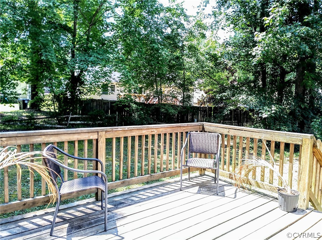 6707 Huntsville Road Chesterfield, VA 23832 - Photo 8 of 17 a view of a deck