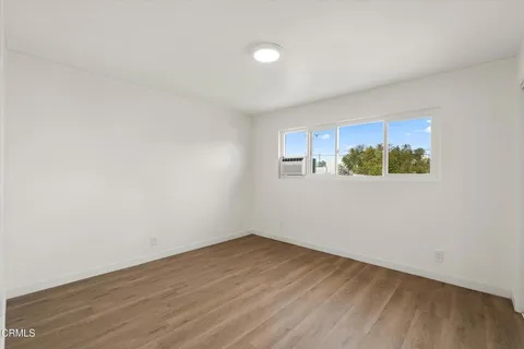 wooden floor in a room