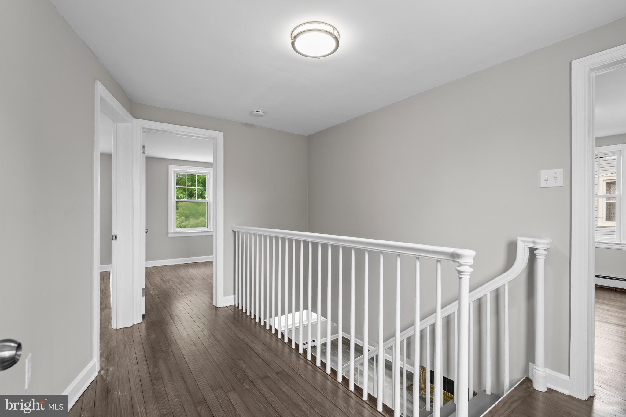 131 Lippincott Avenue Riverside, NJ 08075 - Photo 20 of 34 a view of hallway with wooden floor