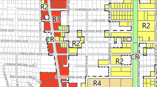 a bunch of different pictures of a building