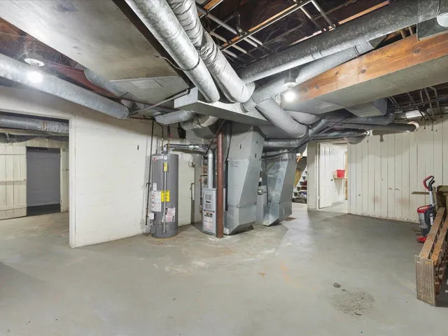 a view of a storage & utility room