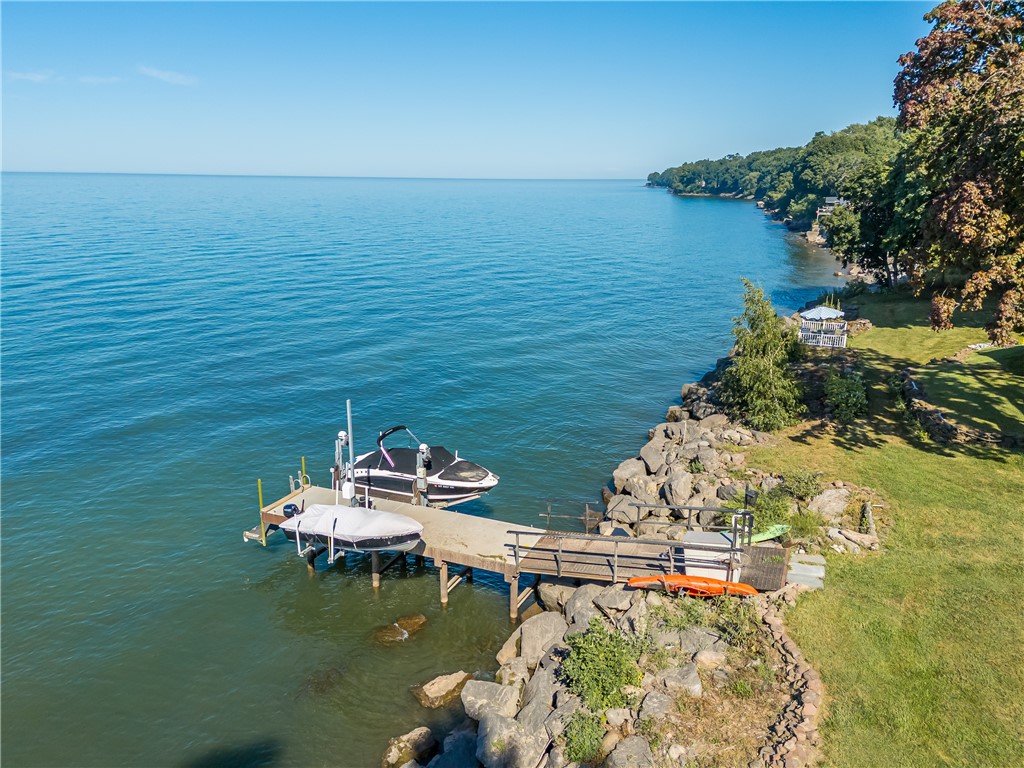 3079 Lake Road Williamson, NY 14589 - Photo 2 of 50 SPECTACULAR 310' LEVEL WATERFRONT WITH STONE BEACH