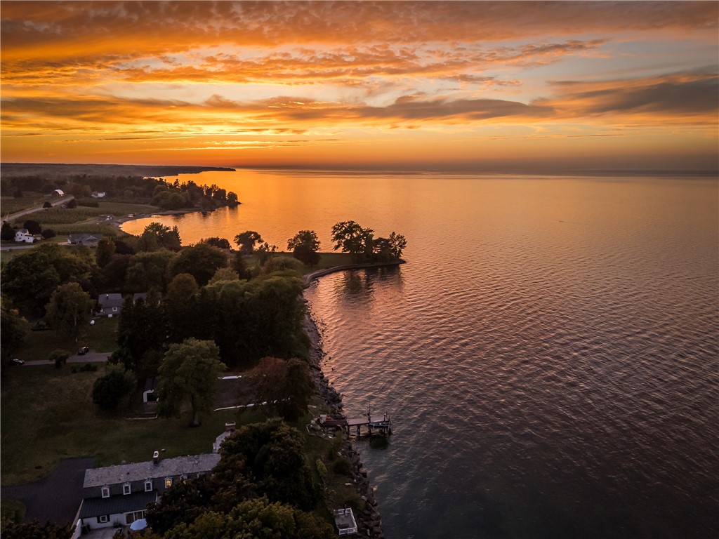 3079 Lake Road Williamson, NY 14589 - Photo 44 of 50 SPECTACULAR SUNSETS LAKE ONTARIO VIEW LOOKING WEST