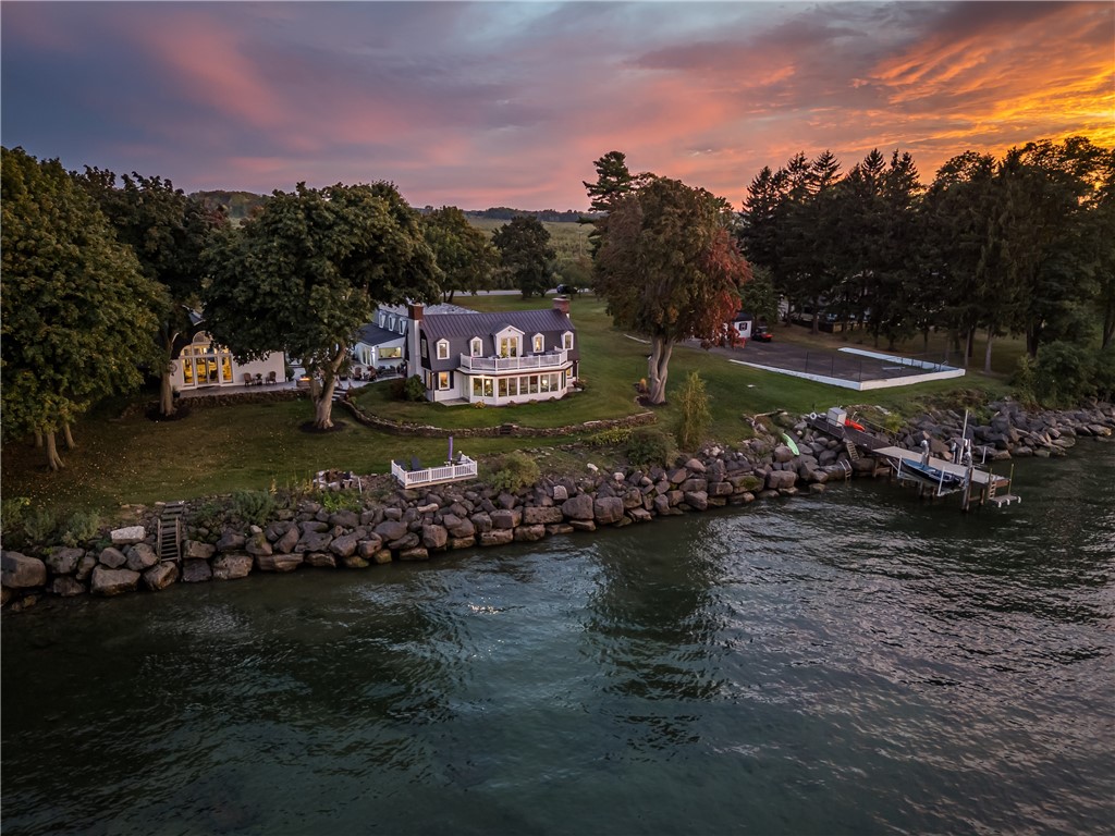 3079 Lake Road Williamson, NY 14589 - Photo 45 of 50 SPECTACULAR EVENING LIGHTING!