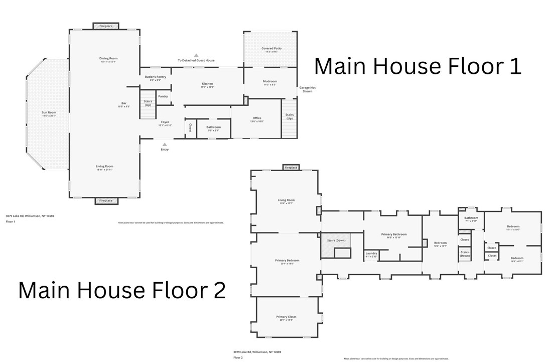 3079 Lake Road Williamson, NY 14589 - Photo 49 of 50 MAIN HOUSE FLOOR 1 & 2