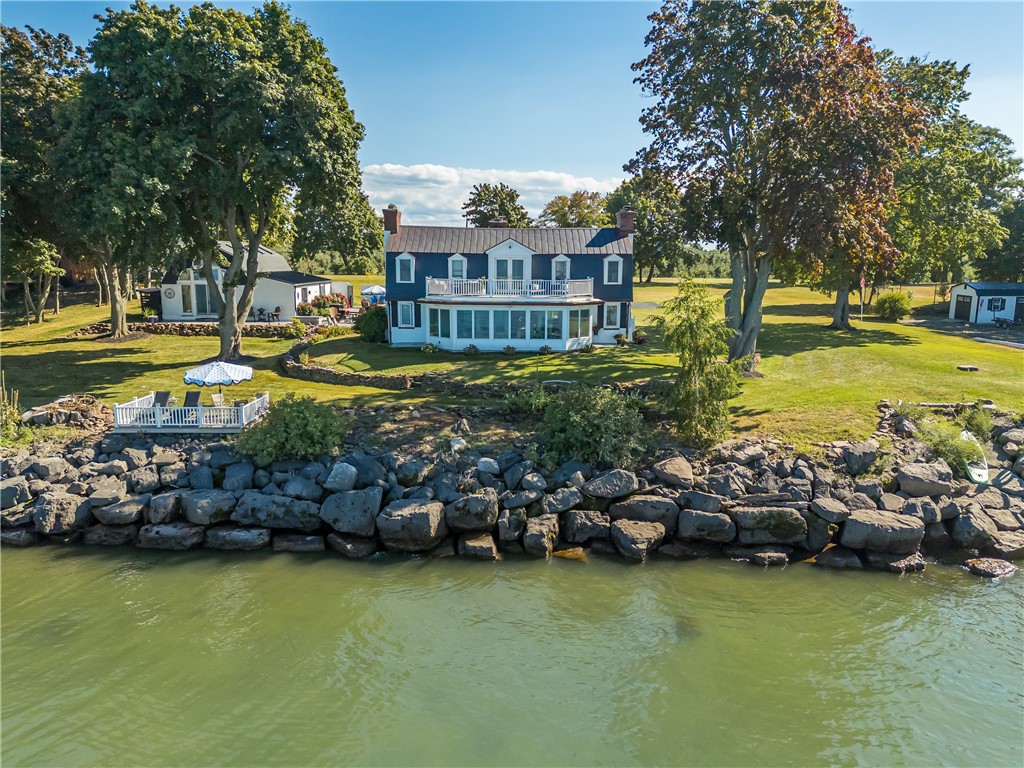 3079 Lake Road Williamson, NY 14589 - Photo 6 of 50 SPECTACULAR 310' LEVEL WATERFRONT WITH STONE BEACH