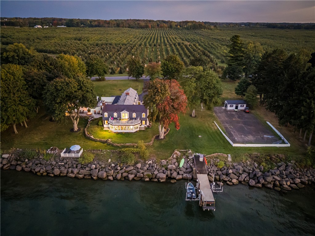 3079 Lake Road Williamson, NY 14589 - Photo 8 of 50 SPECTACULAR EVENING LIGHTING!