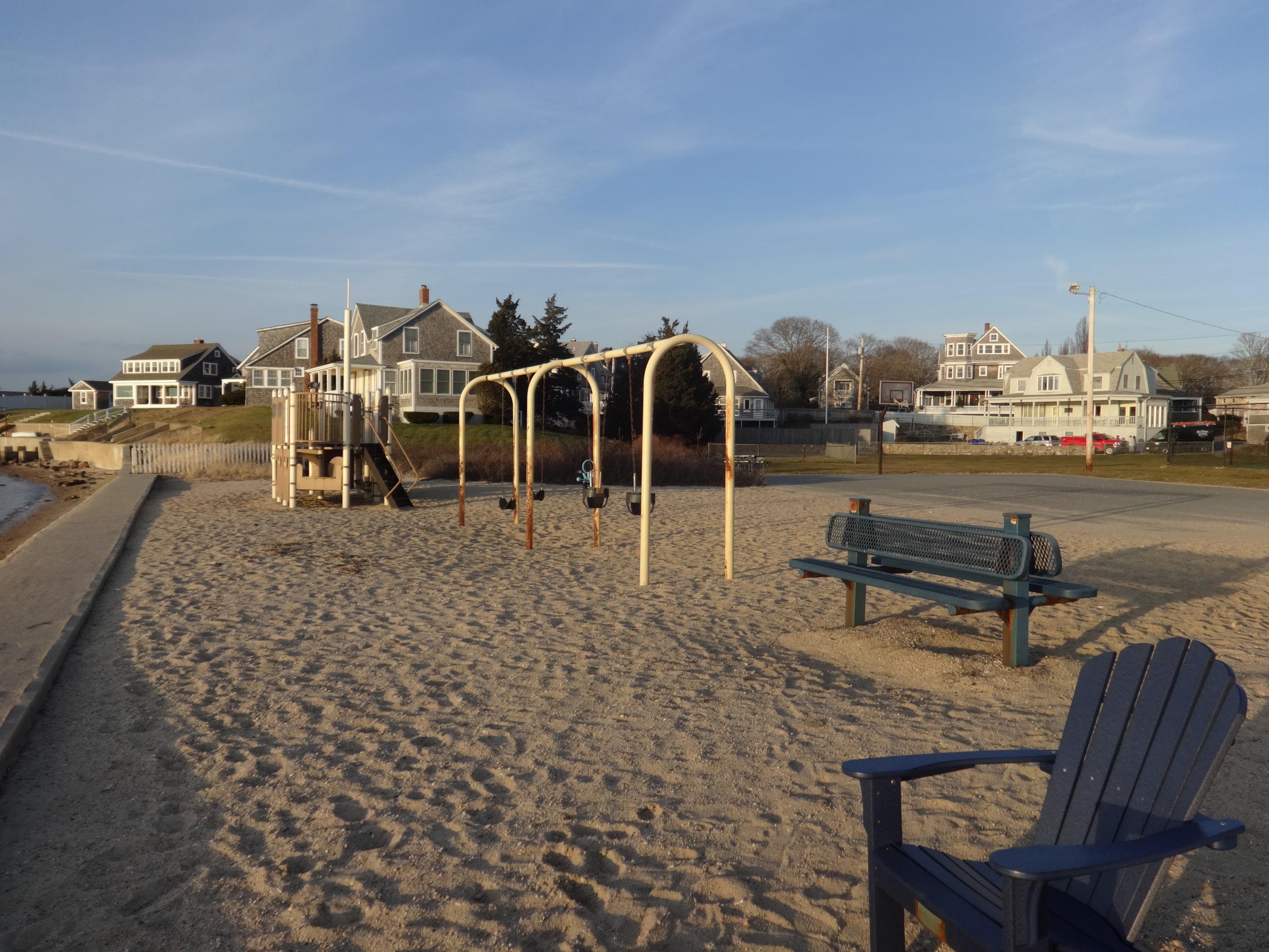 15 Cliff Road Monument Beach, MA 02532 - Photo 26 of 28 a view of a terrace with chairs
