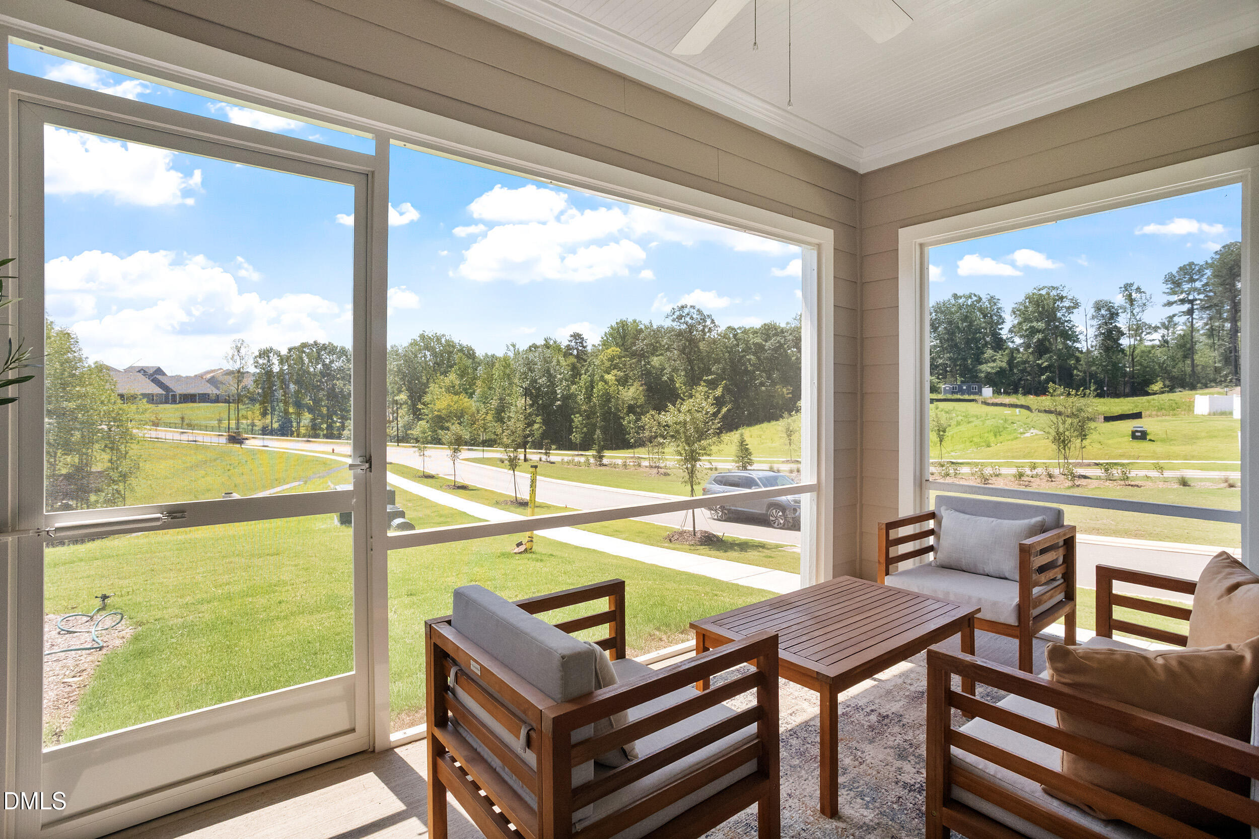 601 Lanceleaf Lane, Unit 9 Durham, NC 27703 - Photo 27 of 29 Screened-In Porch - Hydrangea C - Ovatio
