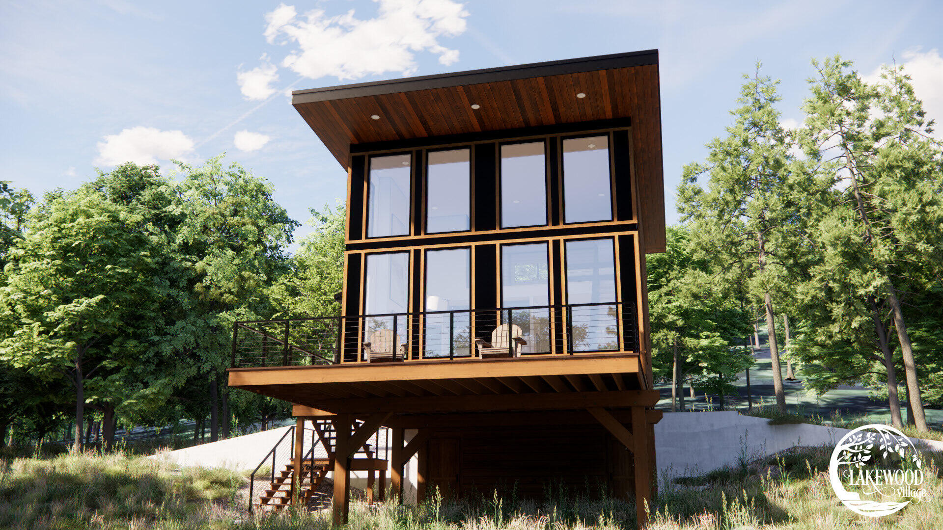 5 Turtle Rdg Drive Branson, MO 65616 - Photo 3 of 26 LakewoodVillage_Treehouse_Renders_4.12.2