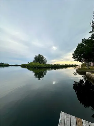 a view of a house with backyard and a tree