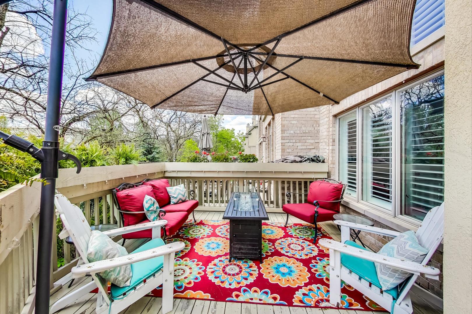 1415 Rue Paris Place Inverness, IL 60067 - Photo 29 of 35 an outdoor space with seating