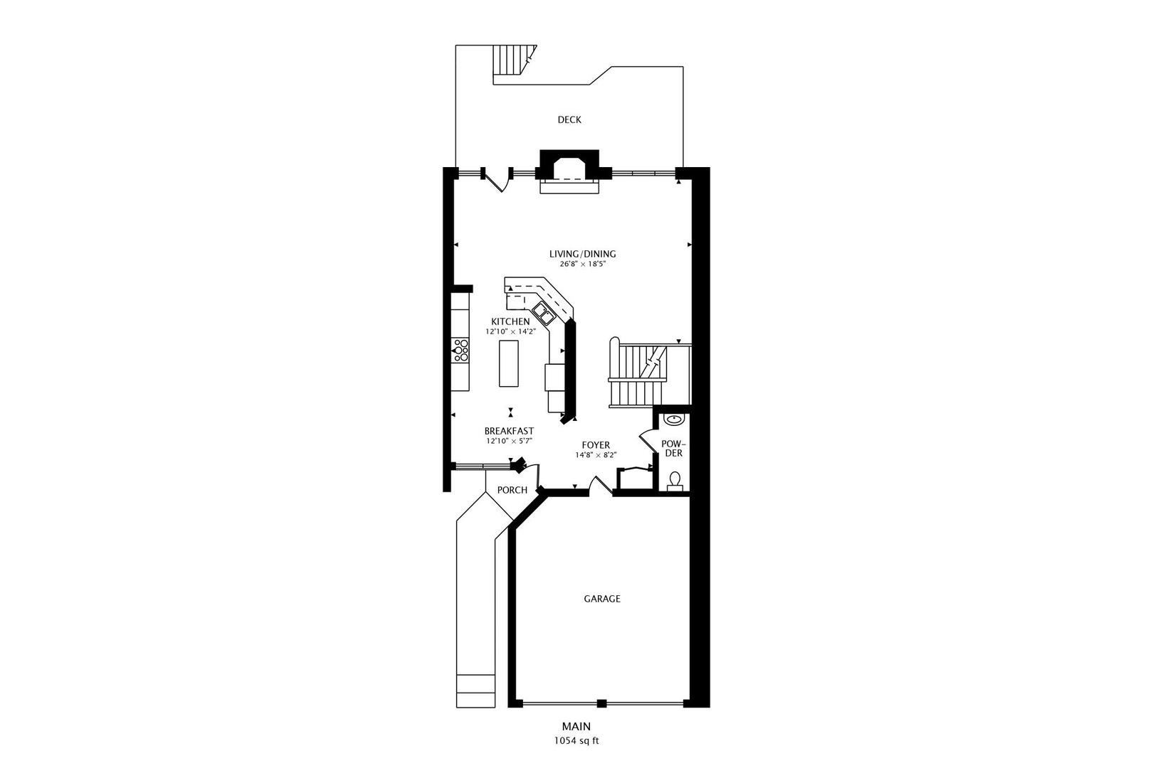 1415 Rue Paris Place Inverness, IL 60067 - Photo 34 of 35 a picture of floor plan