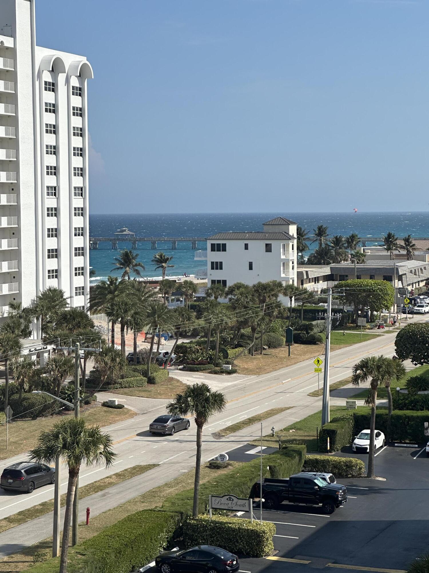 2851 South Ocean Boulevard, Unit 7S Boca Raton, FL 33432 - Photo 9 of 12 7S SE view from Balcony