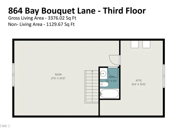 $775,000 | 864 Bay Bouquet Lane, Apex, NC 27523