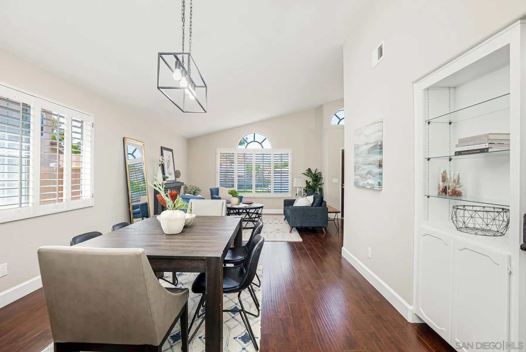 13893 Carriage Road Poway, CA 92064 - Photo 12 of 71 a view of a dining room with furniture window and wooden floor