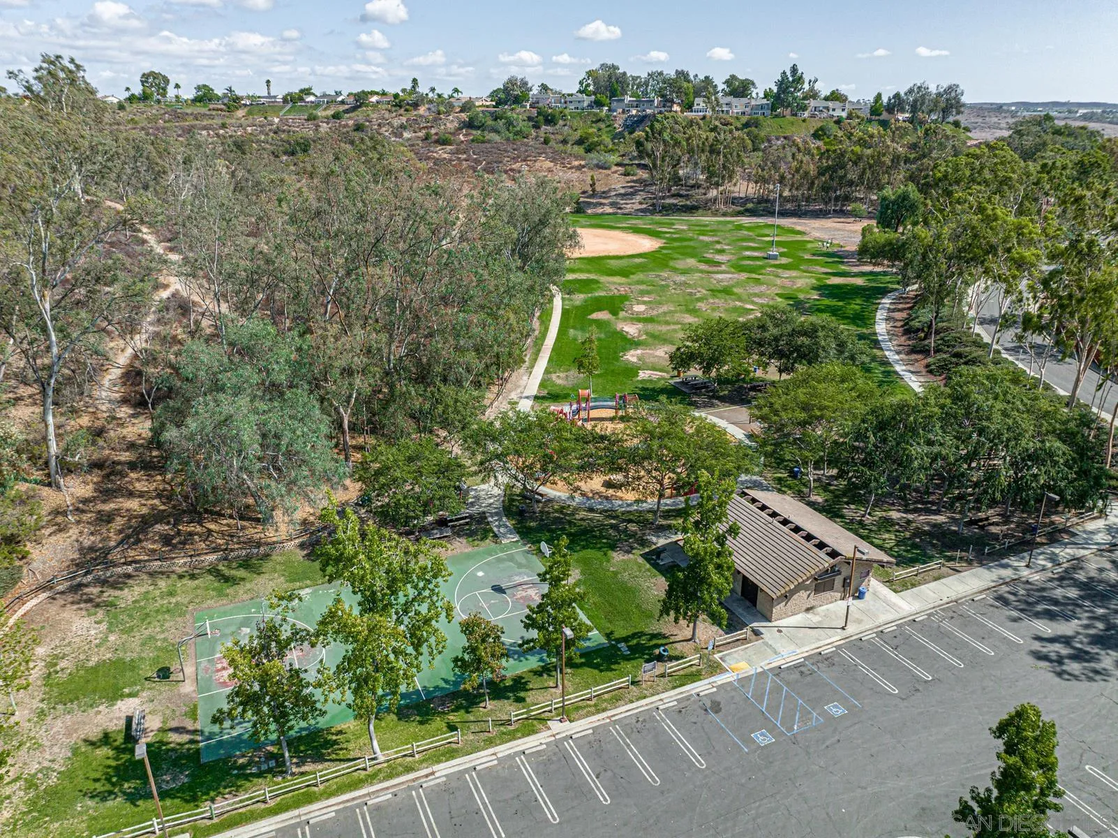 13893 Carriage Road Poway, CA 92064 - Photo 21 of 71 an aerial view of a house with a yard