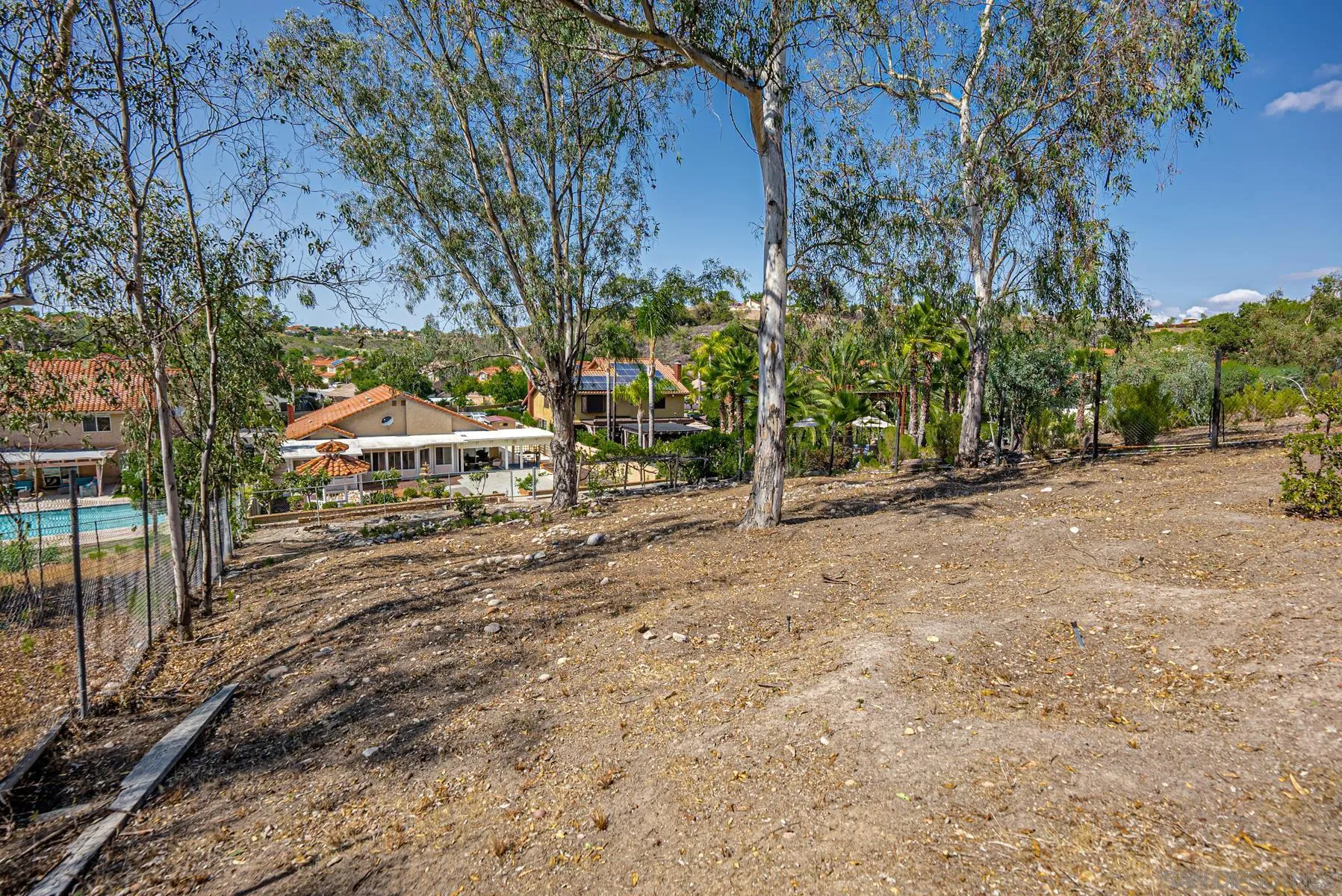 13893 Carriage Road Poway, CA 92064 - Photo 54 of 71 a view of outdoor space with deck and trees