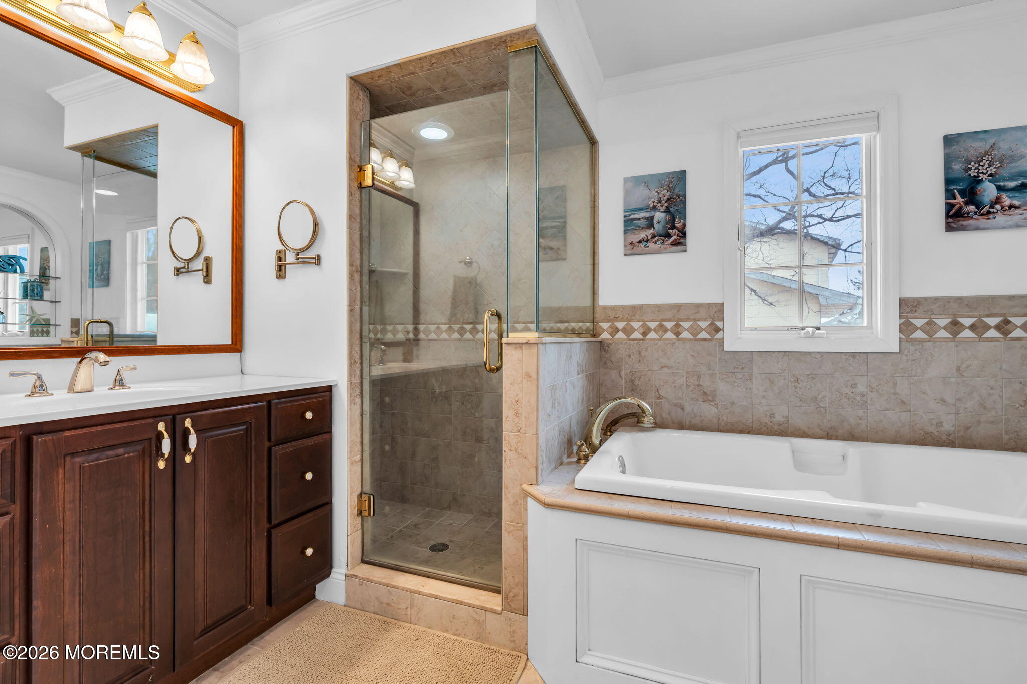 48 Newbury Road Howell, NJ 07731 - Photo 24 of 41 a bathroom with a sink and a bathtub