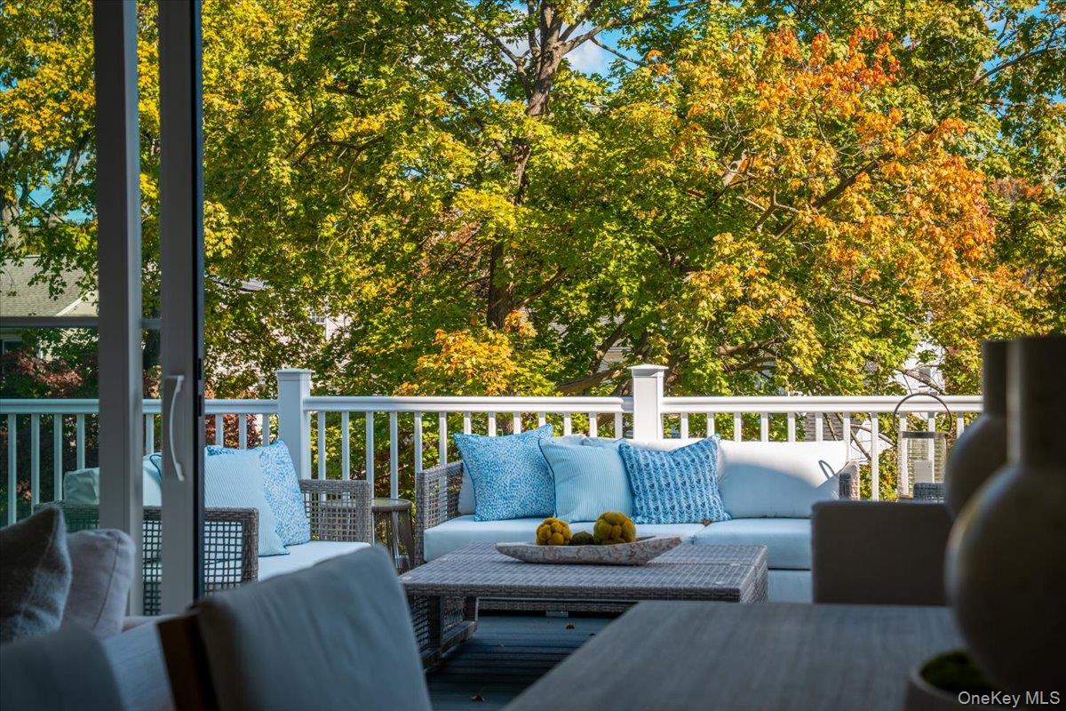 50 Franklin Avenue Rye, NY 10580 - Photo 10 of 45 a view of city from deck with patio