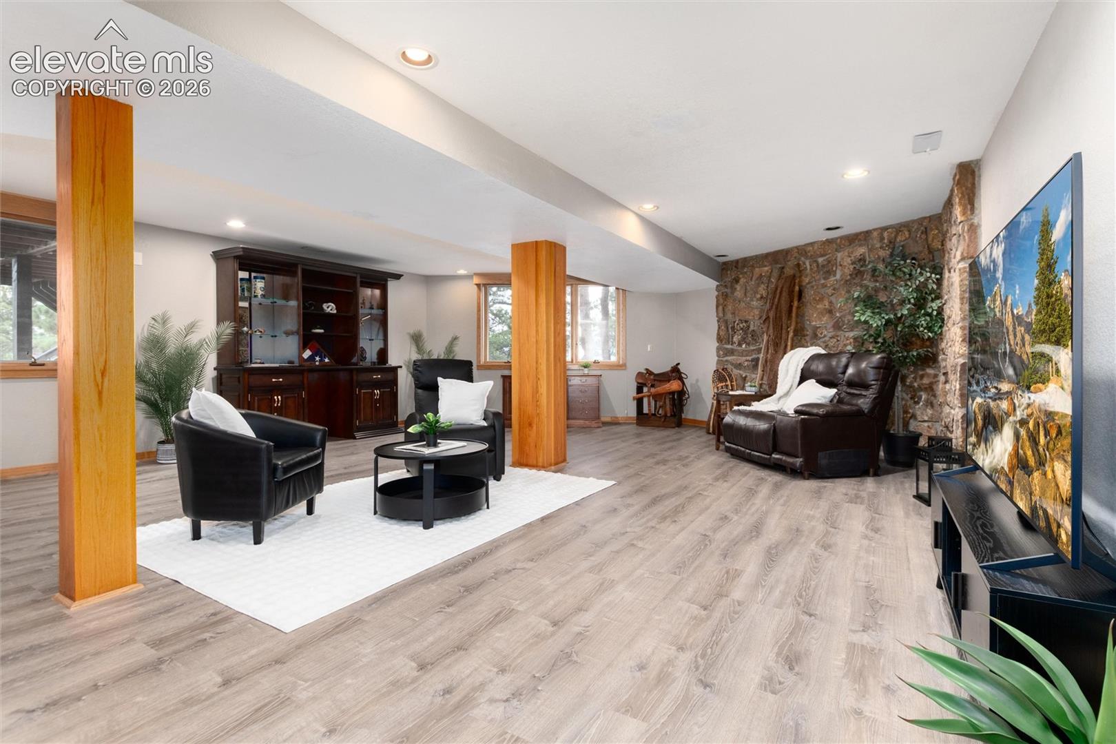 12730 Bridle Bit Road Colorado Springs, CO 80908 - Photo 21 of 48 Lower lever living space