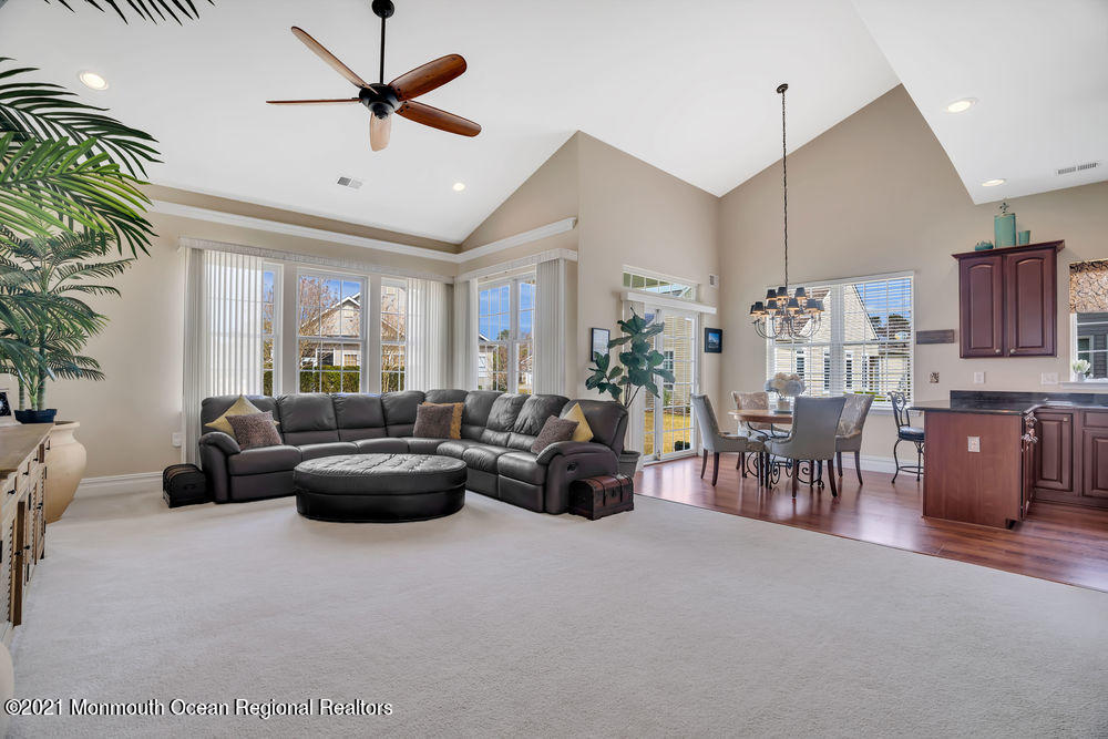 51 Pancoast Road Waretown, NJ 08758 - Photo 7 of 29 a living room with furniture and a large window